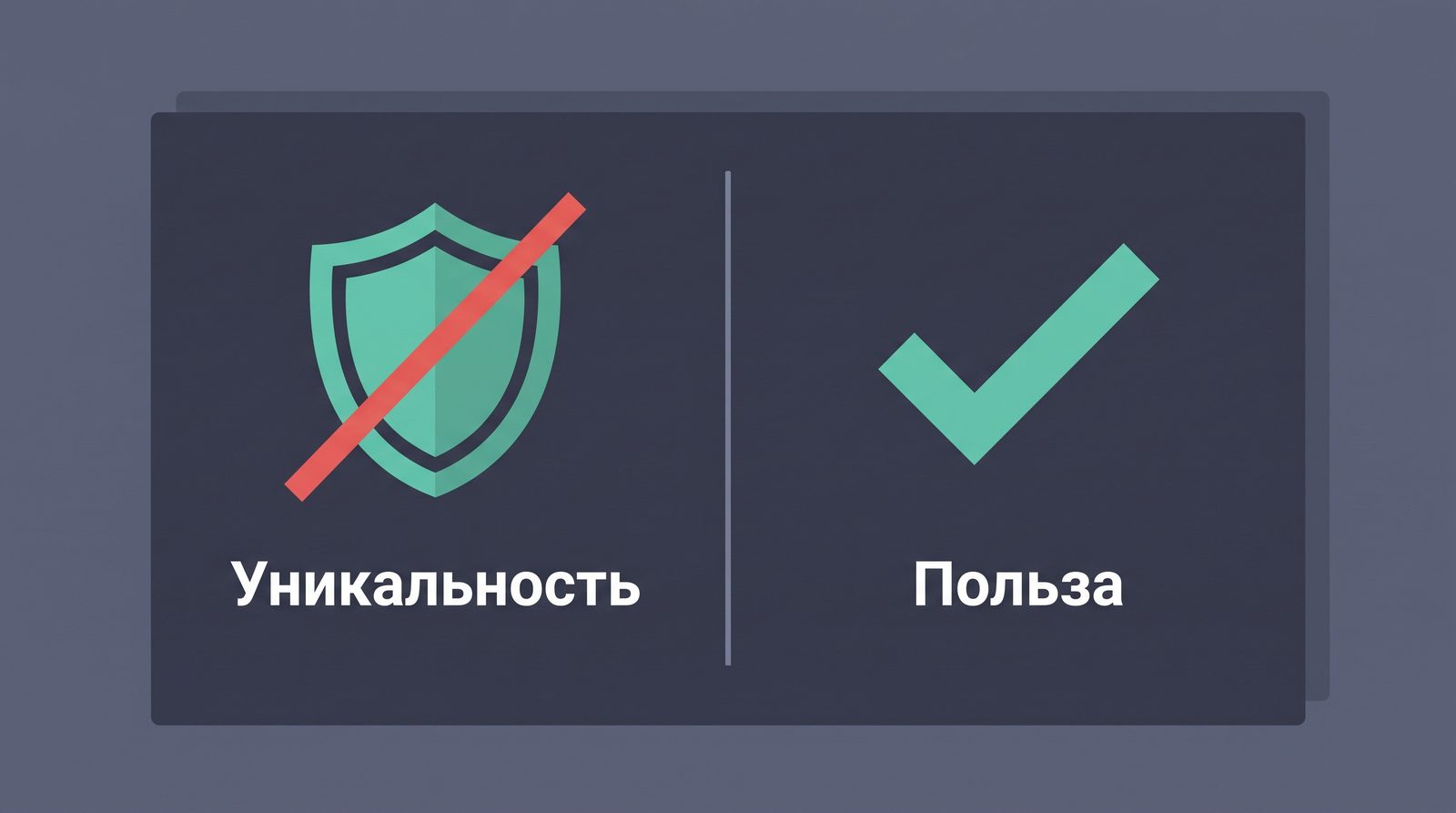 «Уникальность 100%» — почему я перестал гнаться за этой цифрой