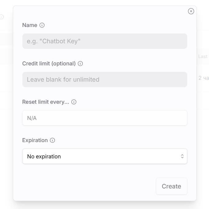 openrouter create api key openrouter create api key